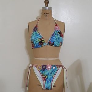 Two piece bathing suit